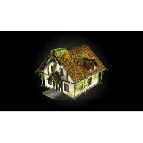 3D Abandoned Cottage E
